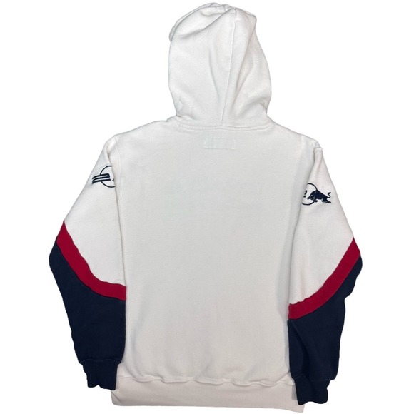 Hollister Oracle Red Bull Racing Hoodie White XS F1 Formula One Logo Pullover - Picture 2 of 8